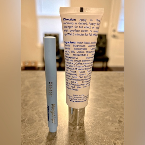 RARE Dr. Denese Wrinkle Lost Wrinkle Reducer 2oz SUPER SIZE + MEGA LIPS NEW - Picture 2 of 3